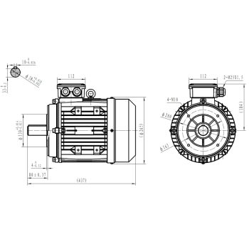 Silnik elektryczny 7,5kW 2800 obr/min. 132B14